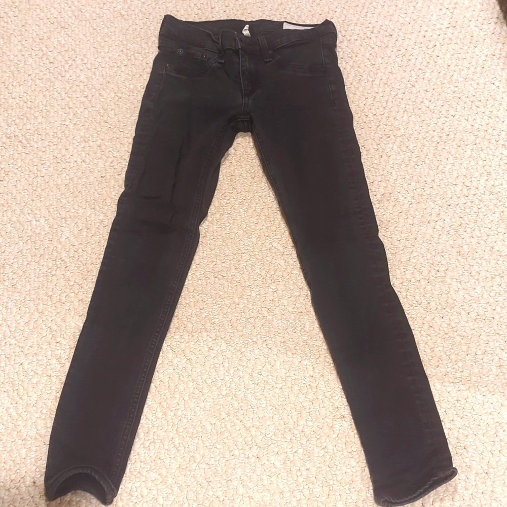 Rag & Bone Black Jeans size 25